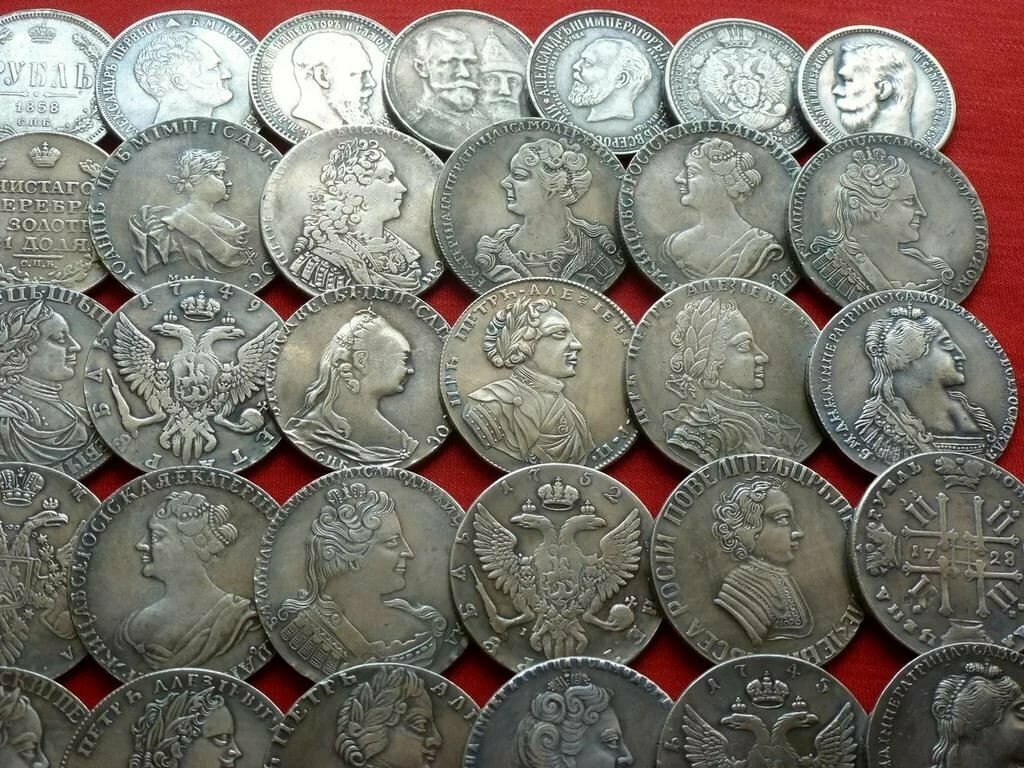 Виды монет царской России по правителям