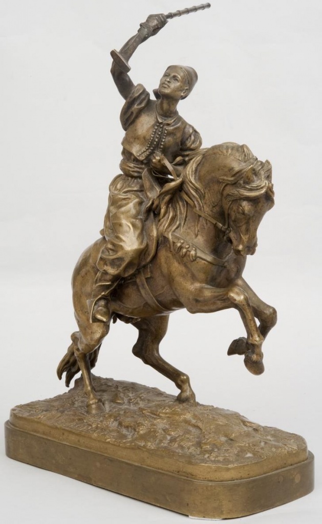 «Араб на коне». Е.А. Лансере. 1870-1880-е гг