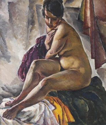 Картина А. Кравченко «Обнаженная». 1919 г.