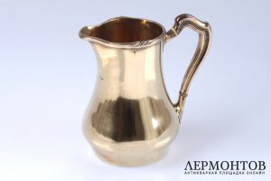 Молочник позолоченный. Серебро 950. Франция