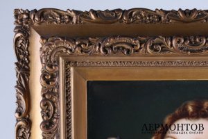 Пласт Амур, оттачивающий стрелу. Фарфор, живопись. Австрия. Anton Raphael Mengs