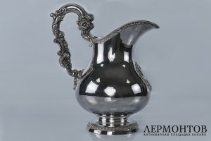 Кувшин. Серебро 950 проба. Франция, XIX век.