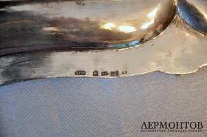 Большой поднос. Серебро 84. Российская империя
