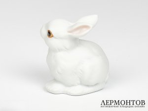 Статуэтка «Кролик». Фарфор, Rosenthal, Германия, XX век