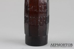 Бутылка, стекло, 19 век. Российская империя.