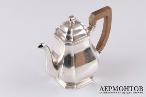 Чайник Bouchot. Серебро 950. Франция