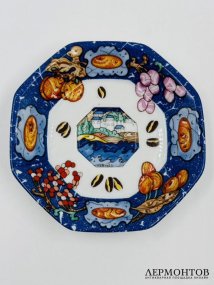 Кофейная пара «Marqueterie de Pierres d’Orient et d’Occident». Фарфор, роспись, Hermes, Франция, 20 век