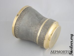 Стакан. Редкость. Серебро 950. Франция