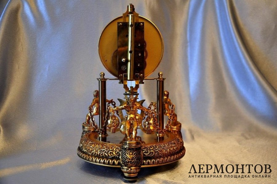 Часы "Kern". Бронза. Раритет. Германия