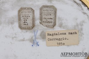 Фарфоровый пласт Магдалена. Мануфактура MEISSEN, сер. XIX в