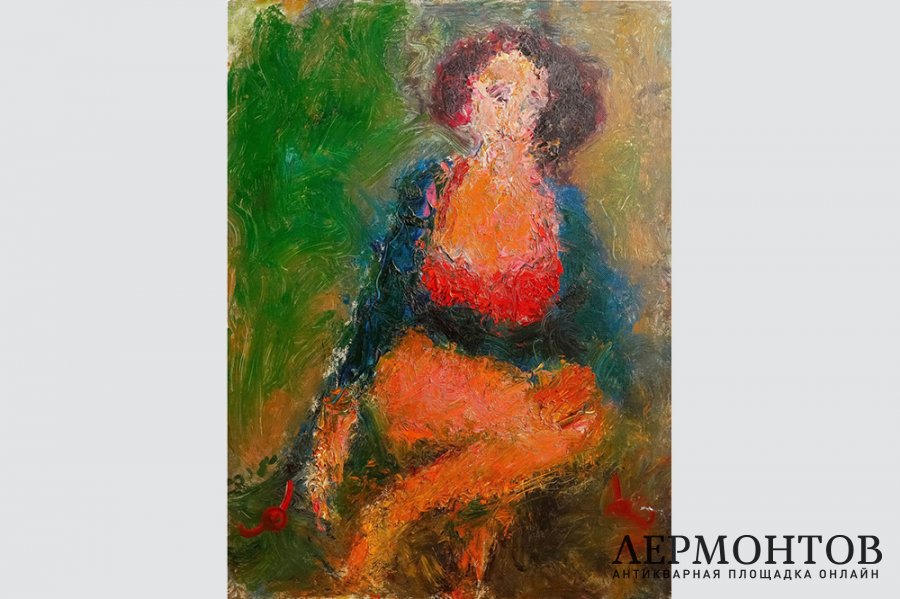 Сергей Федотов. Роковая женщина. Холст, масло. 2006. 120х90 см. 