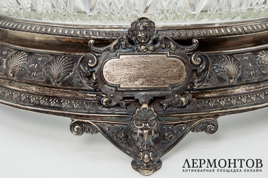 Ваза для фруктов. Германия, ювелирная фирма Koch Bergfeld, нач. 1900-х гг. Серебро.