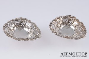 Пара орешниц Mitchell Bosley & Co. Серебро 925. Англия
