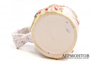 Кружка Молоко. СССР, Ленинградский фарфоровый завод, ск. Н. Данько, 1960 - 1970 гг.