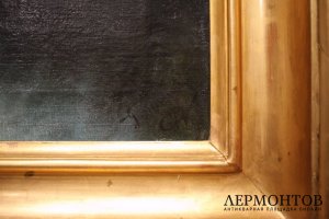 Картина Пейзаж. Италия, вт. пол. 19 в., худ. Gaetano Fasanotti. Холст, масло.