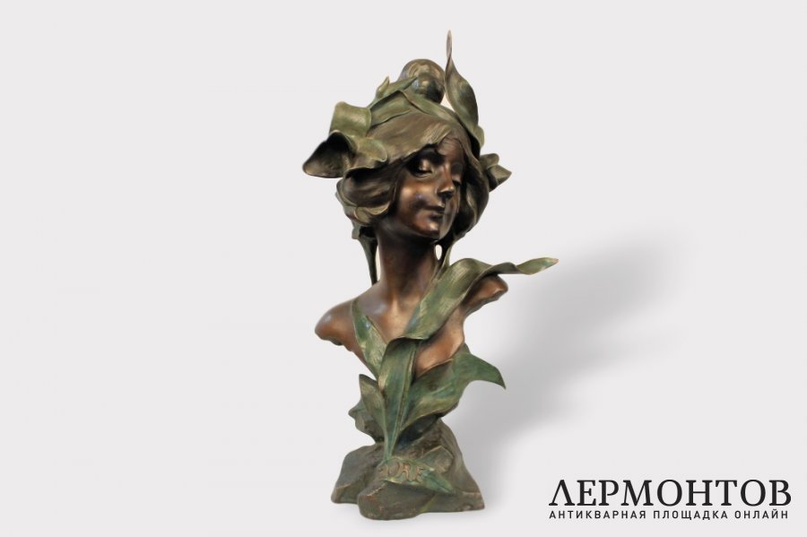 Скульптура. Флора. Бронза. Julien Causse. Франция.