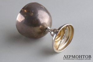 Парные стопки. Серебро 84 пробы. Россия, последняя четверть 19 века.