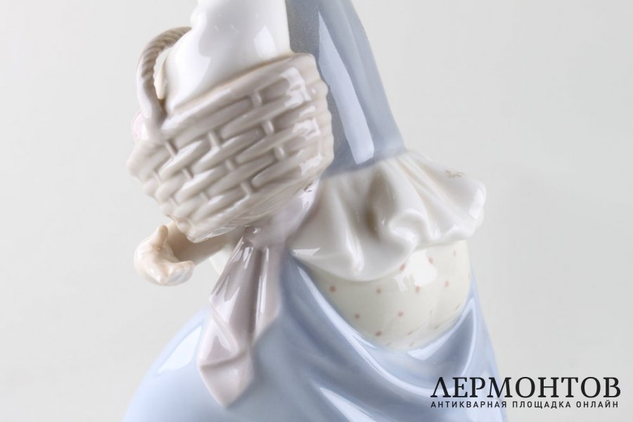 Статуэтка Озорной щенок. Фарфор, роспись. Испания, Lladro, 1977-84