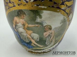 Чашка с мифологическим сюжетом. Германия, Meissen, 18 век. Фарфор, роспись.