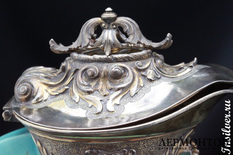 Кувшин Wedgwood & Henry William Dee. Серебро 925. Англия