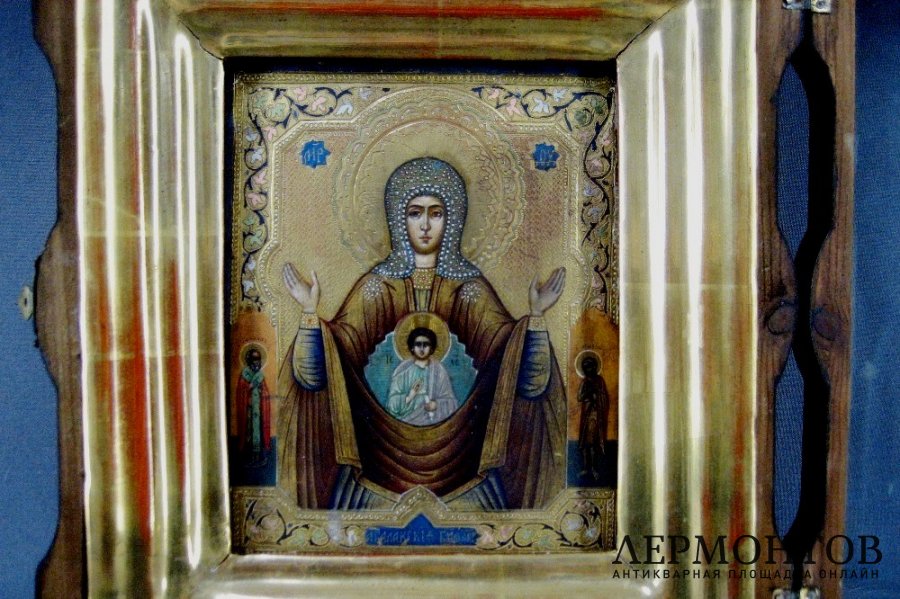 Абалакская икона Знамение Божией Матери. Российская Империя.