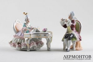 Статуэтки Оркестр. Фарфор. Wilhelm Rittirsch Porcelain. Германия. XXв.
