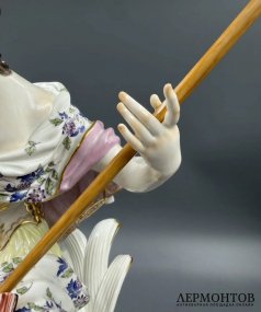Скульптура «Муза Каллиопа». Фарфор, Meissen, И. И. Кендлер, Германия, 2012 год