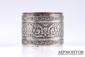 Салфеточное кольцо. Серебро 950. Франция