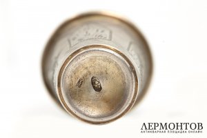 Кидушная стопка с богатым декором. Российская Империя, г. Киев, 1908-1917 гг. 84 пр.