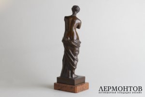 Скульптура Венера Милосская. Франция, Париж, кон. 19 в. Бронза.