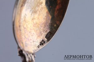 Ложки чайные Виноград. Серебро 916 пробы. СССР, 1960-80е гг.