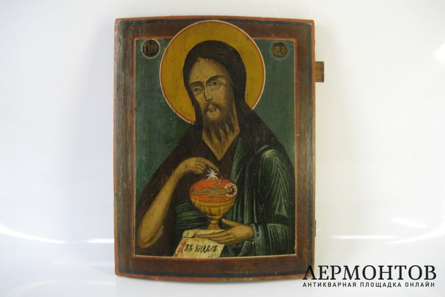 Икона. Иоанн Креститель. Дерево. Российская Империя, XIХ век.