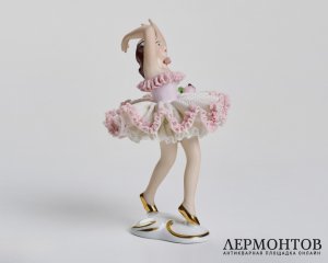 Статуэтка «Балерина». Кружевной фарфор, Gerold, Германия, вторая половина XX века