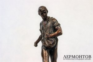 Скульптура. Сеятель. Бронза. Rudolf Kaesbach. Германия.
