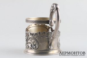 Подстаканник. 15 Артель. Серебро 84 пробы. Российская империя. 1908-1917 гг.