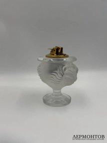 Зажигалка «Голова льва». Хрусталь, Lalique, Франция