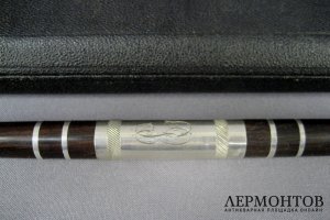 Дирижерская палочка. Дерево, серебро 950 пробы. Франция, XIX век. 