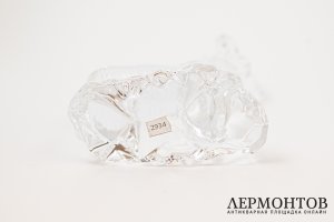 Статуэтка Баран. Франция, фирма Baccarat, коллекция Zodiaque, 2015 год. Хрусталь.