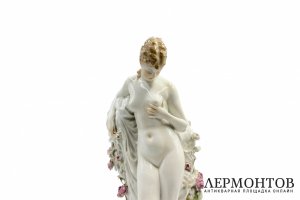 Статуэтка Обнаженная Венера. Германия, Meissen, первая треть 20 века. Фарфор, роспись