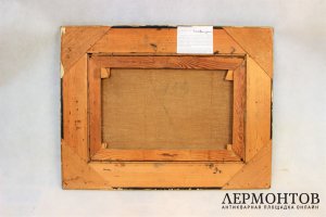 Картина. Рыбаки. Carl Muller-Baumgarten. Холст, масло.