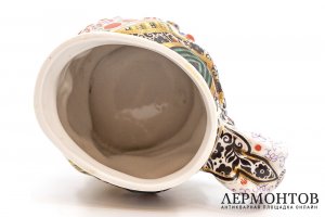 Кружка Молоко. СССР, Ленинградский фарфоровый завод, ск. Н. Данько, 1960 - 1970 гг.