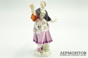 Статуэтка Танцовщица. Германия, Meissen, первая треть 20 века. Фарфор.