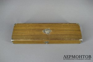 Раздаточный набор. Серебро 950 пробы, кость. Франция, XIX век.