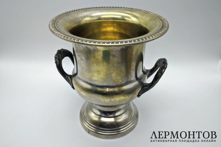 Ведро для шампанского. Серебрение. США, Leonard, 1970-80е гг.