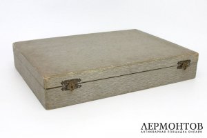 Прибор для рыбы. Серебро, перламутр. Германия, Wilkens und Sohne, 1900-1930е гг.