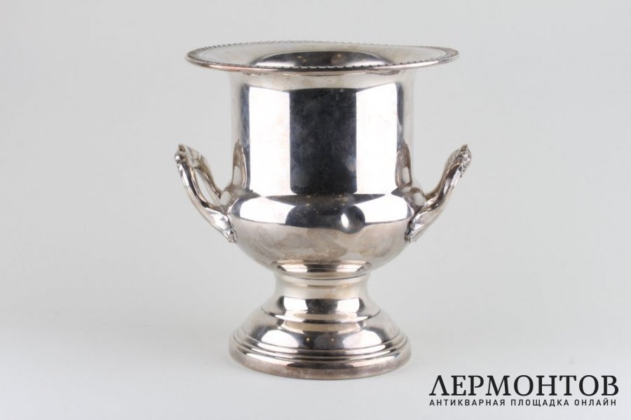 Ведро для льда. Серебрение. США, 1969-78