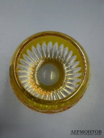 Парные подсвечники «Nadya». Цветной хрусталь, Faberge