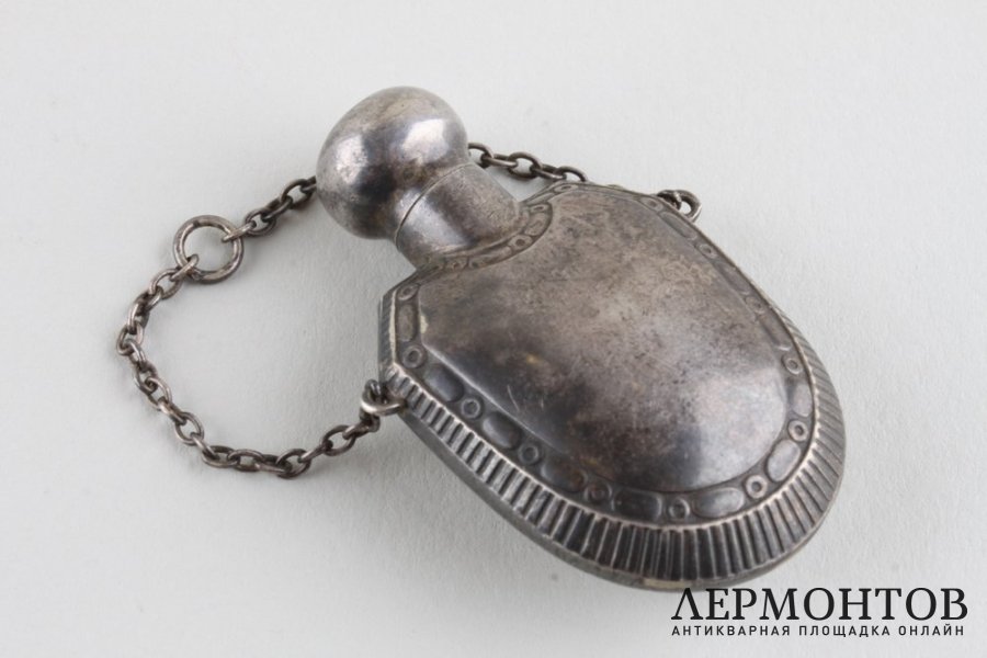 Флакон для духов и масел. Серебро. Российская империя, XIX-начало ХХ вв.