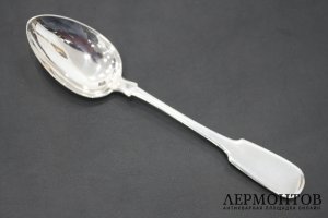 Ложка столовая Левин. Серебро 84 пробы. Российская империя