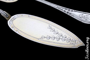 Набор для мороженого Puiforcat. Серебро 950. Франция